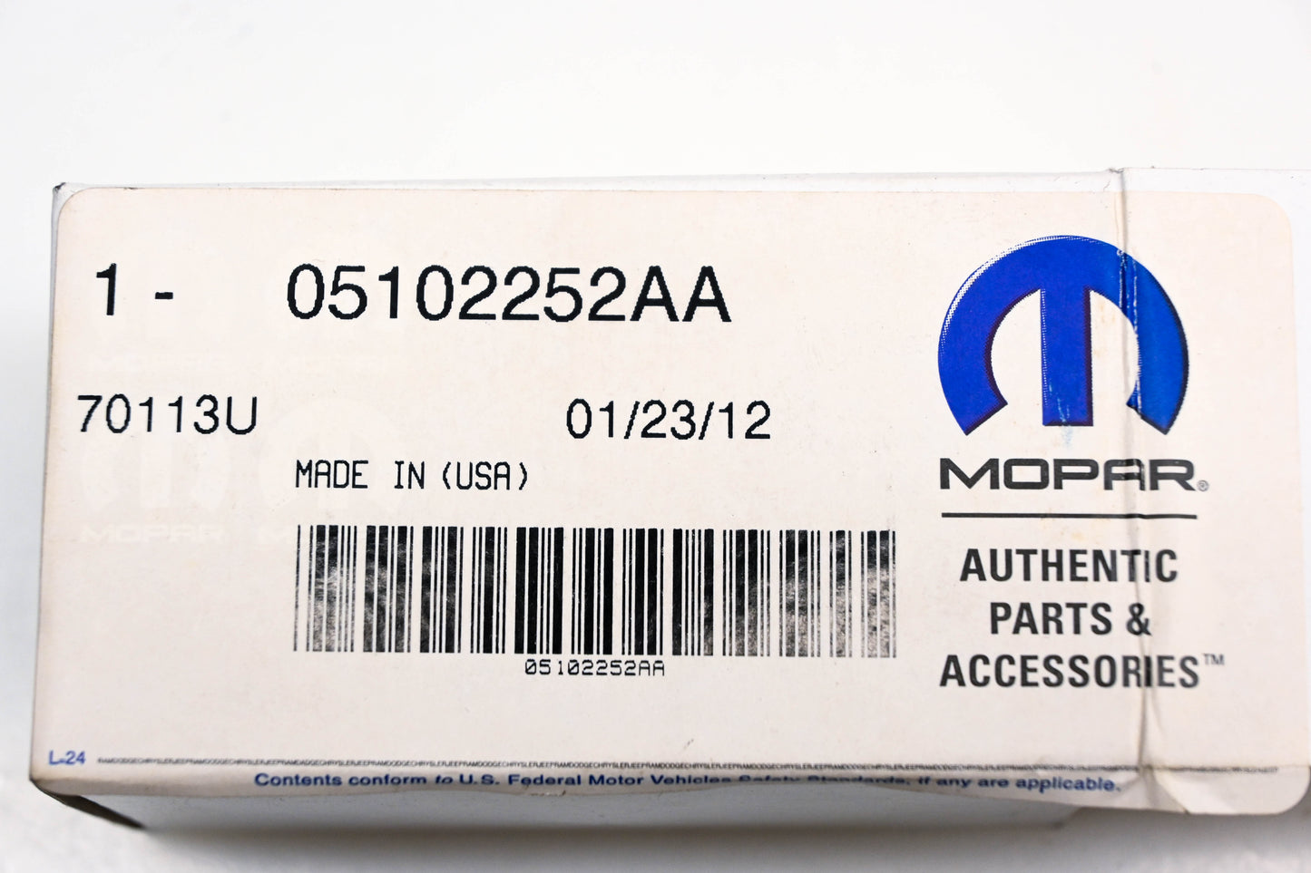 Mopar 05102252AA, 5102252AA Windshield Washer Pump NOS