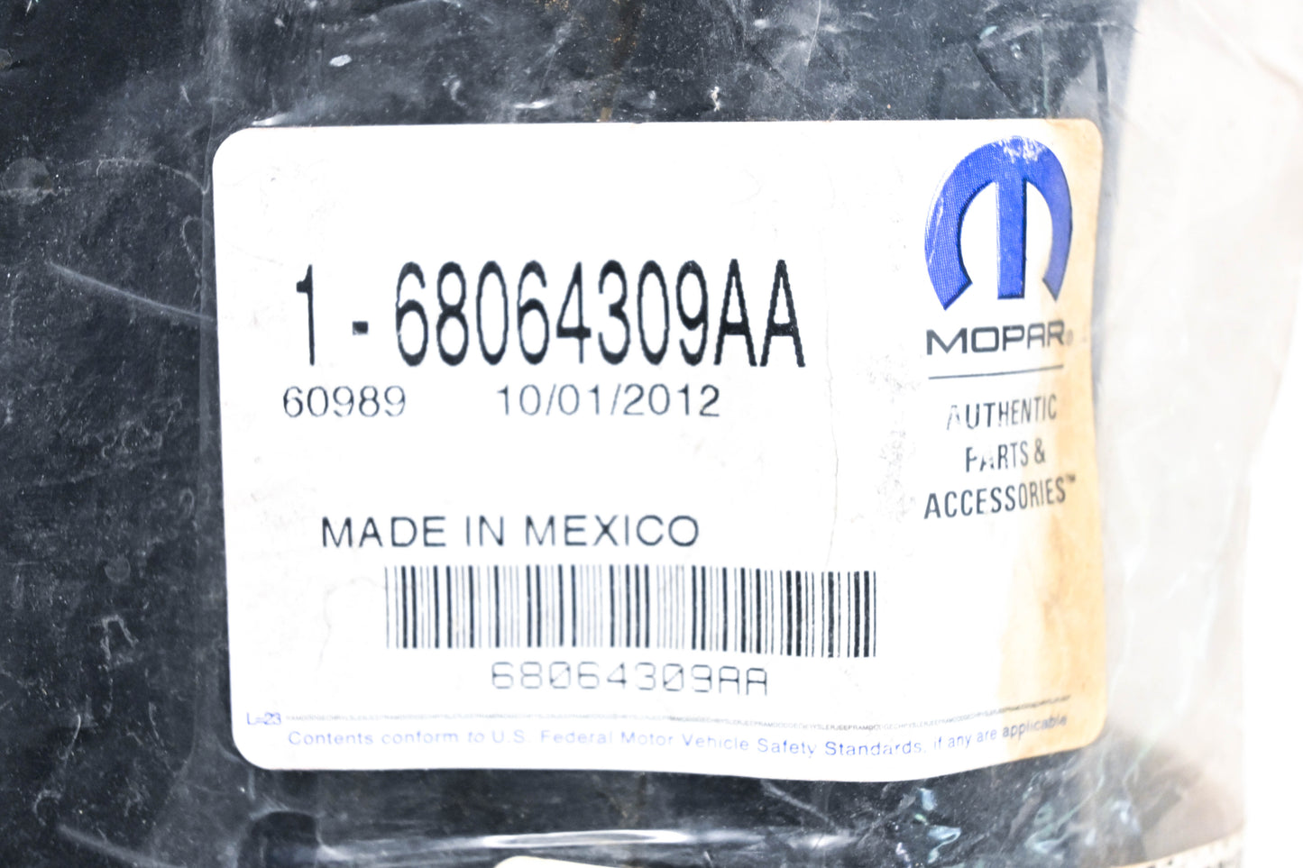 Mopar 68064309AA Front Bumper Side Bracket Kit NOS