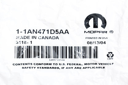 Mopar 1AN471D5AA Headrest Sleeve NOS