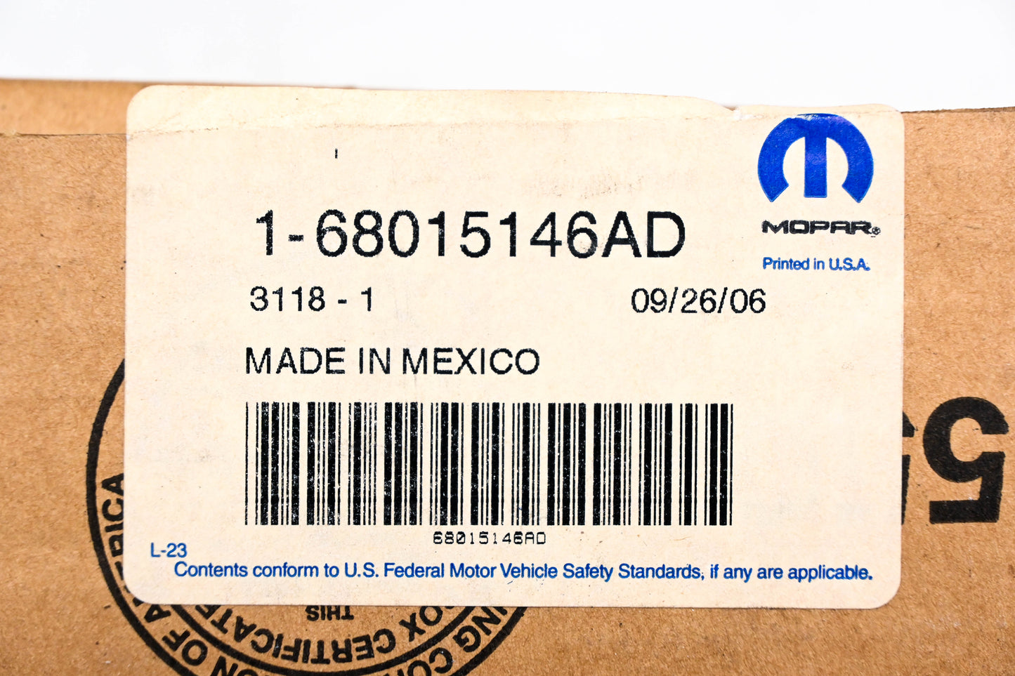 Mopar 68015146AD, 68015146AE Satellite Receiver Unit NOS