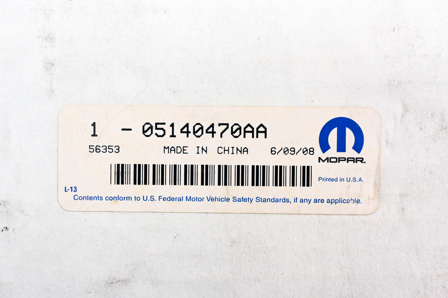 Mopar 05140470AA, 5140470AA Remote Start Antenna Kit NOS