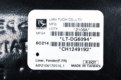 Lian Tuoh LT-DG6094, CH1249192 Front Fender Liner NOS