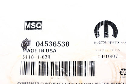 Mopar 04536538, 4536538 Sparkplug Tube O Ring NOS