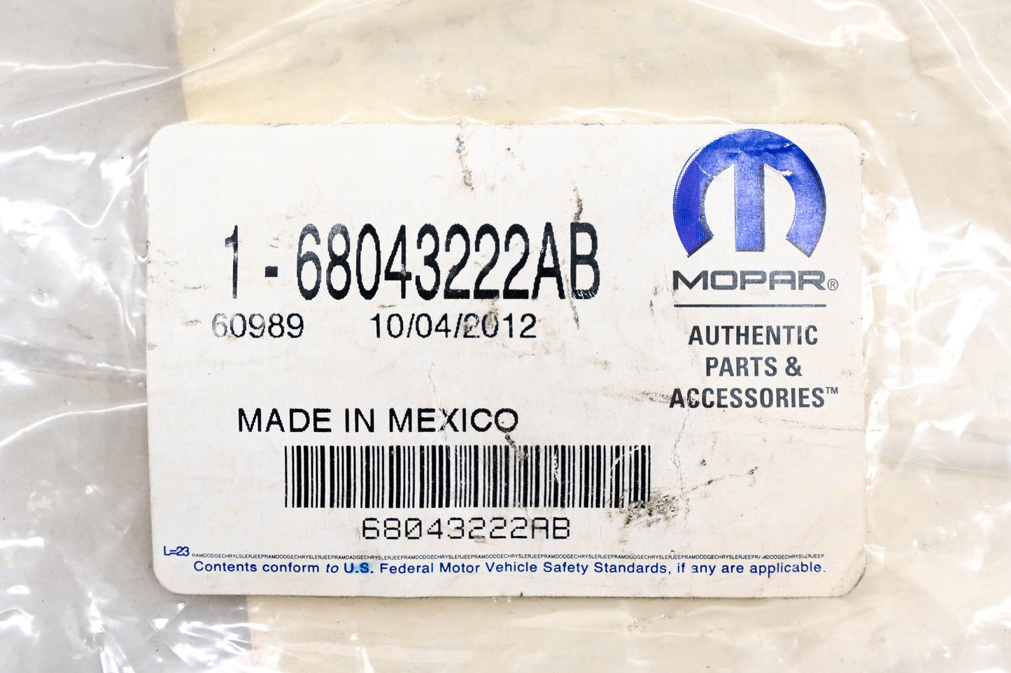 Mopar 68043222AB Sliding Door Harness NOS