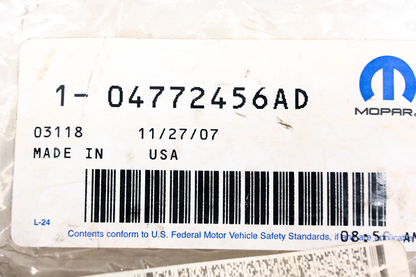 Mopar 04772456AD, 4772456AD Power Steering Reservoir NOS