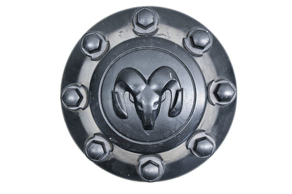 Mopar 04726279AA, 4726279AA Black Dodge Ram Wheel Center Hubs Qty 4
