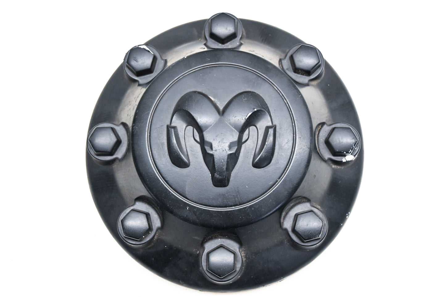 Mopar 04726279AA, 4726279AA Black Dodge Ram Wheel Center Hubs Qty 4