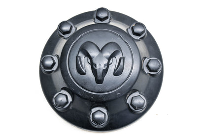 Mopar 04726279AA, 4726279AA Black Dodge Ram Wheel Center Hubs Qty 4