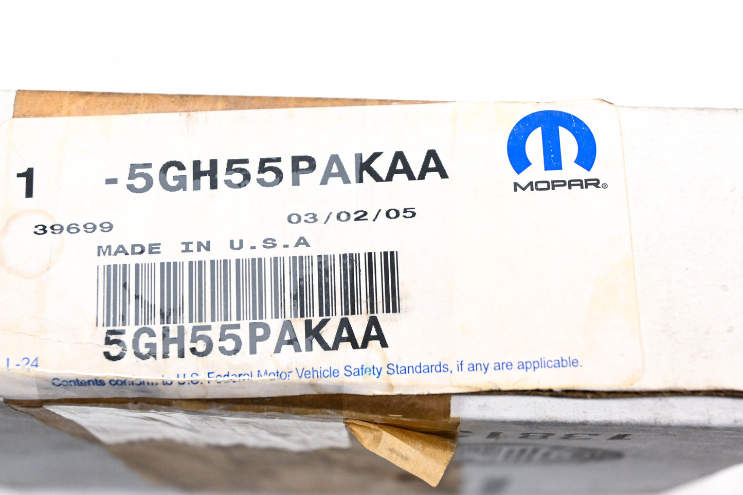 Mopar 5GH55PAKAA Dodge Ram Wheel Center Cap NOS