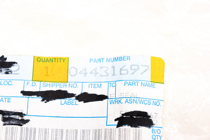Mopar 04431697, 4431697 Inner Overdrive Clutch Piston Seal NOS