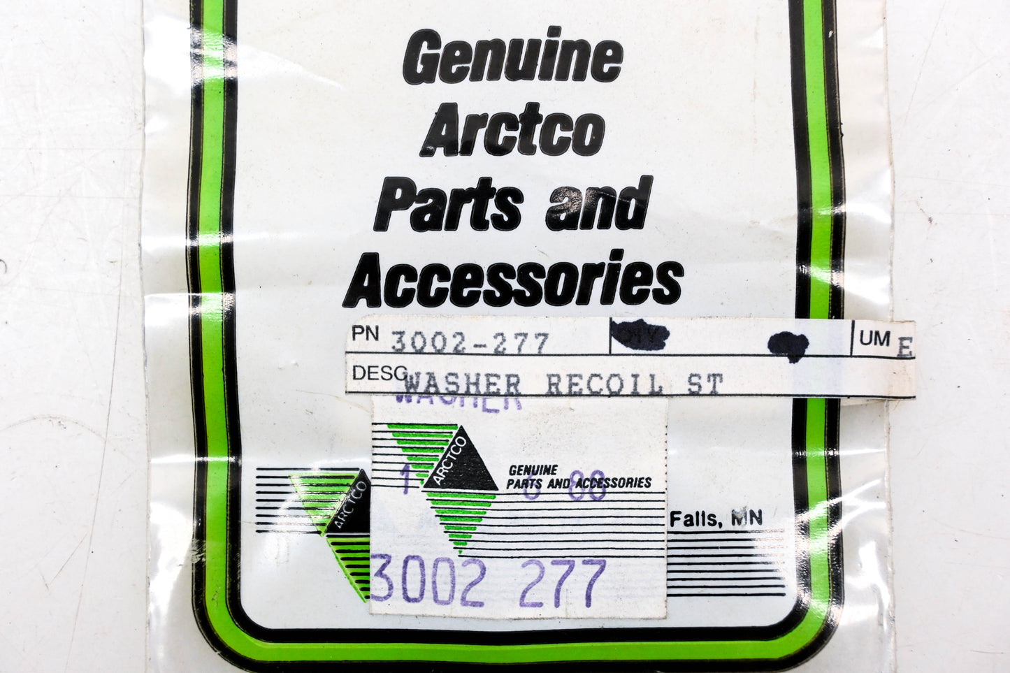 New OEM Arctic Cat 3002-277 Recoil Washer NOS