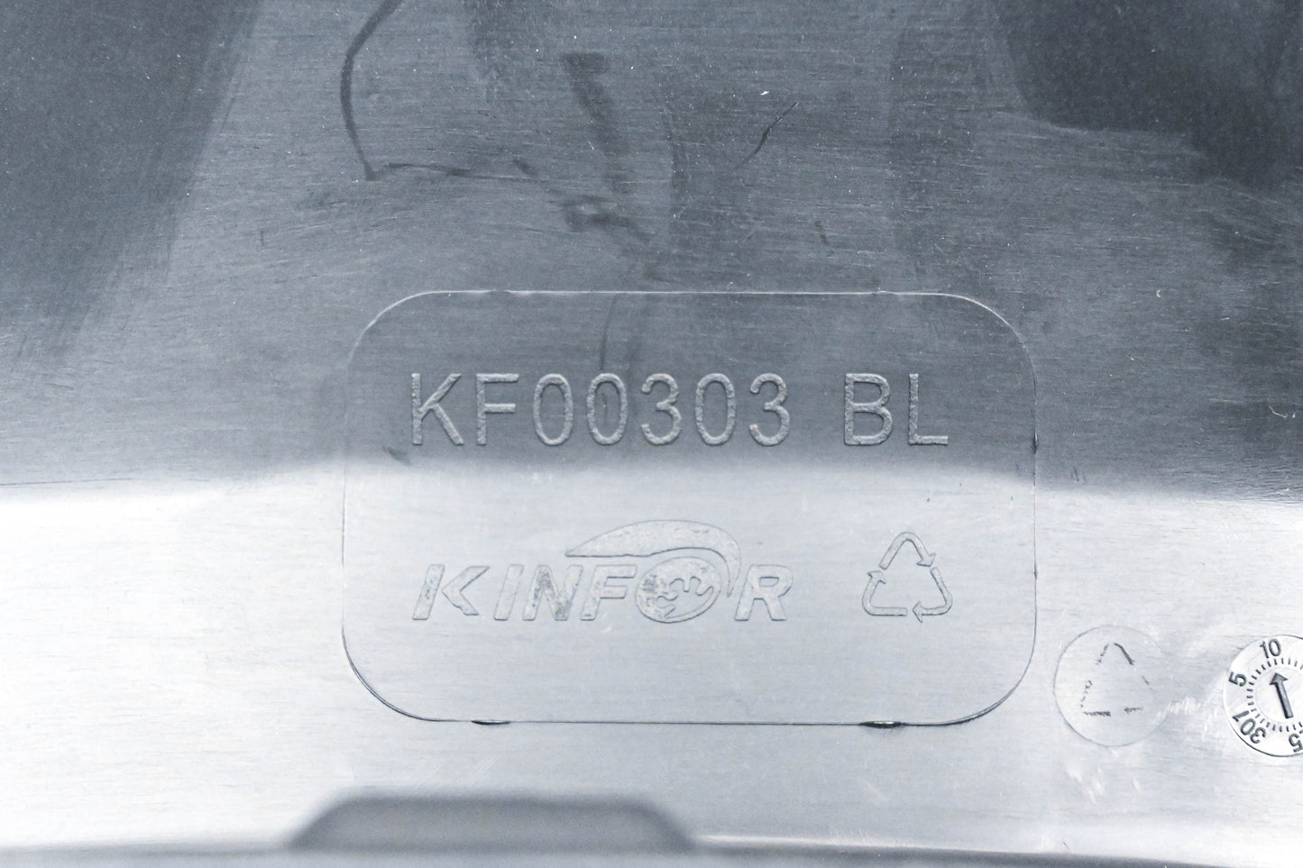 Kinfor KF00303BL Blue Rear Left Fender Flare NOS