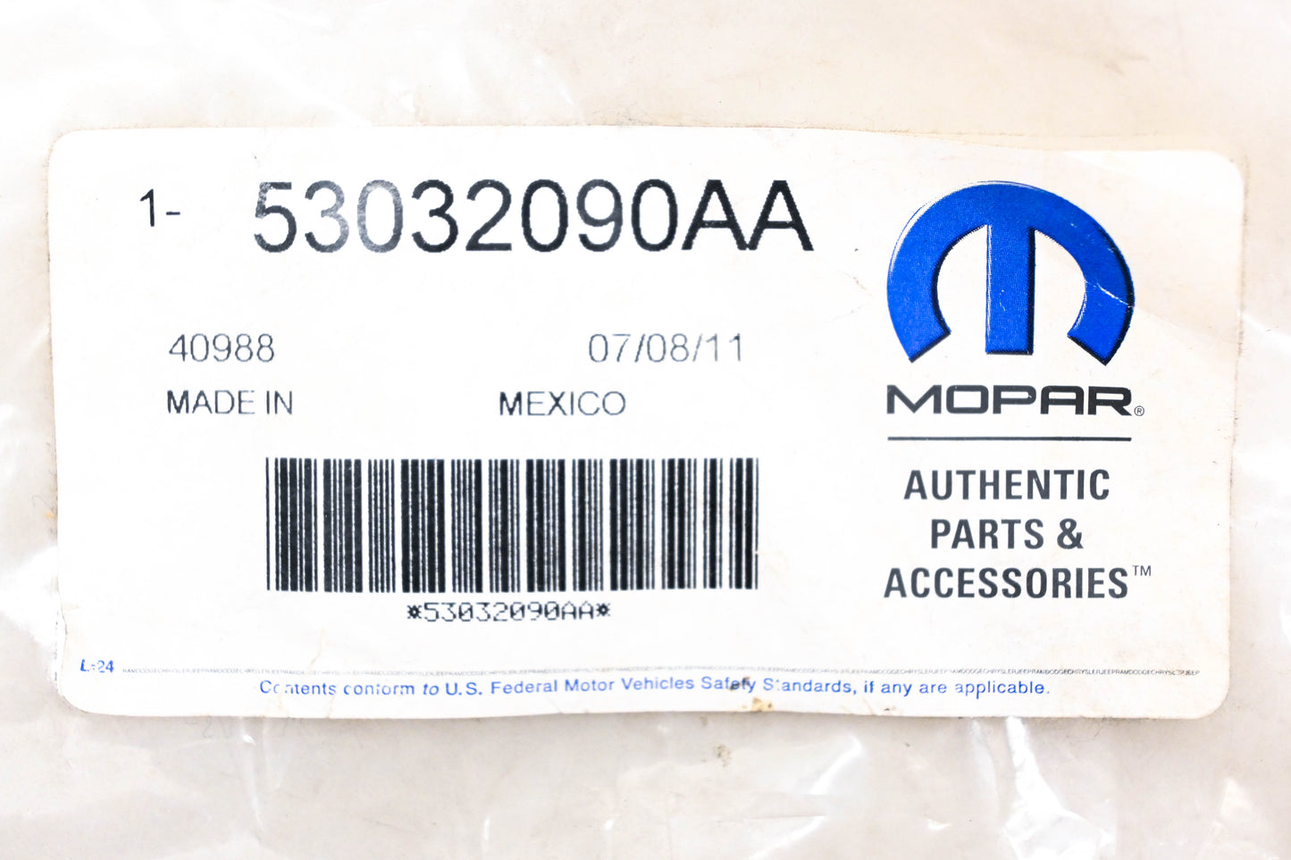 Mopar 53032090AA Crankcase Ventilation Harness NOS