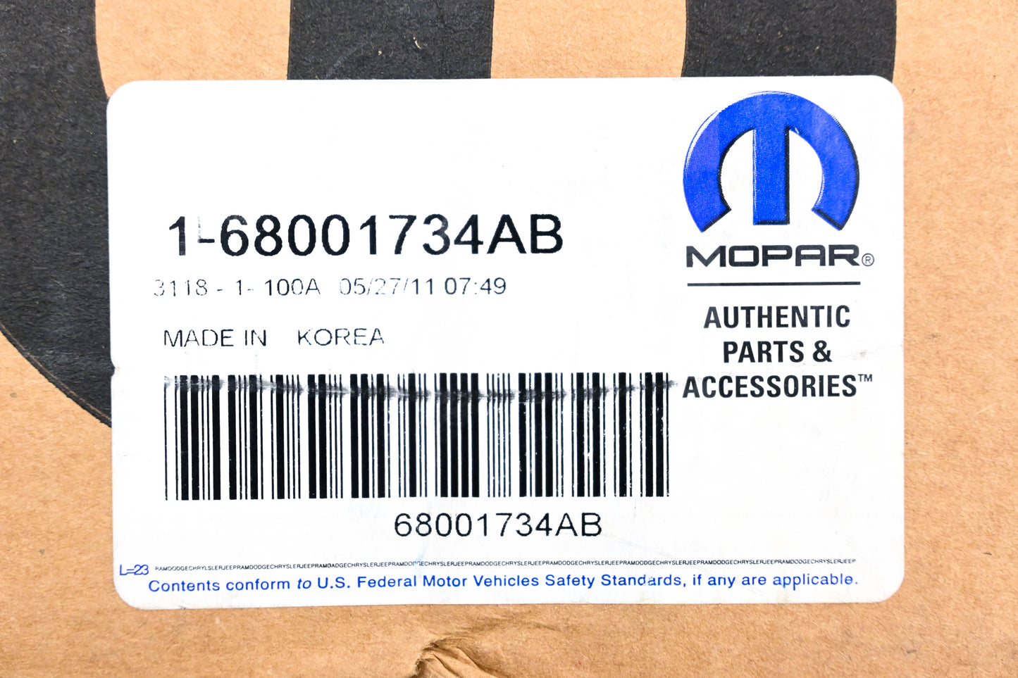 Mopar 68001734AB Sway Bar Link Kit NOS