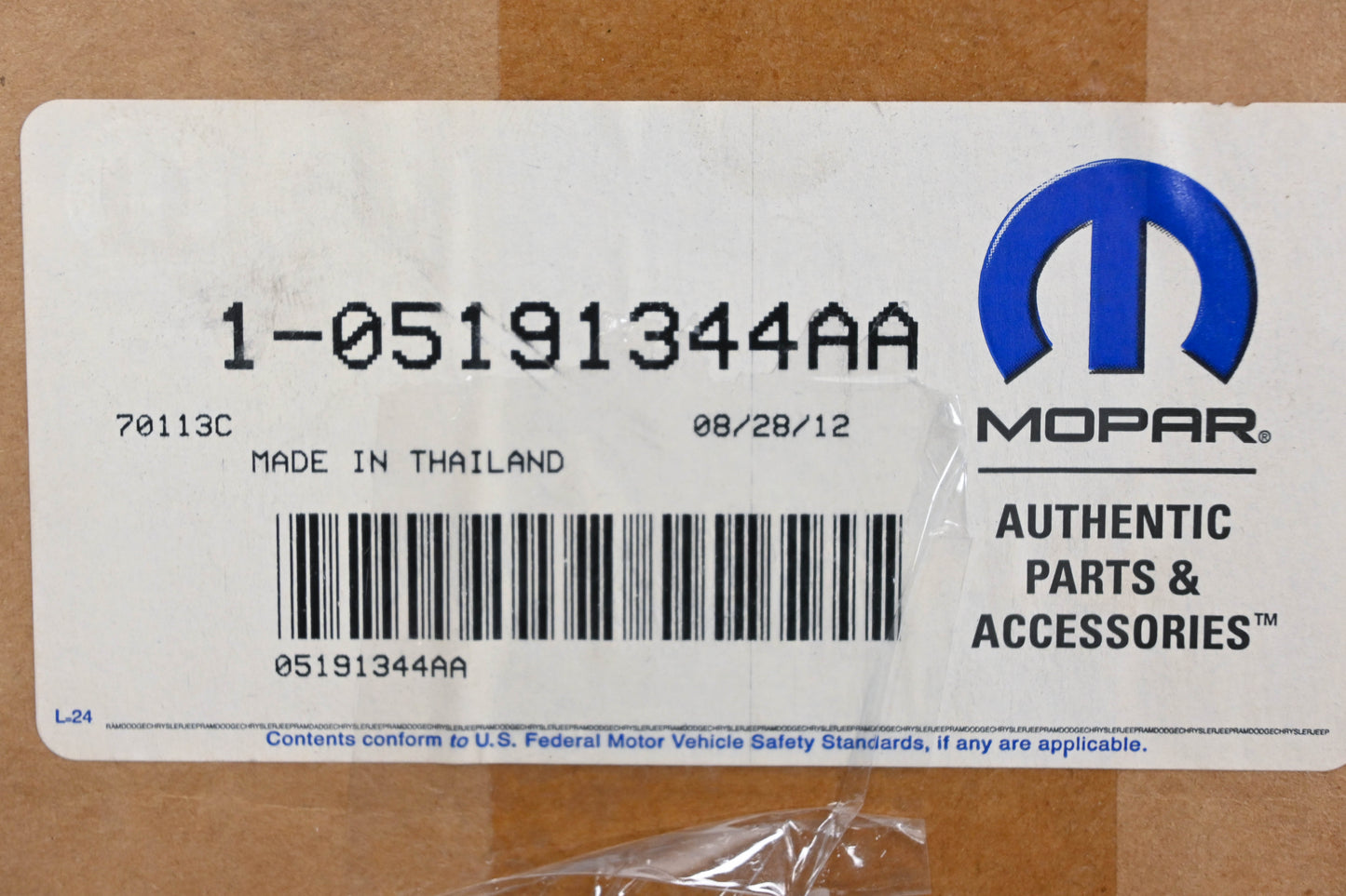 Mopar 05191344AA, 5191344AA Blower Motor Resistor NOS