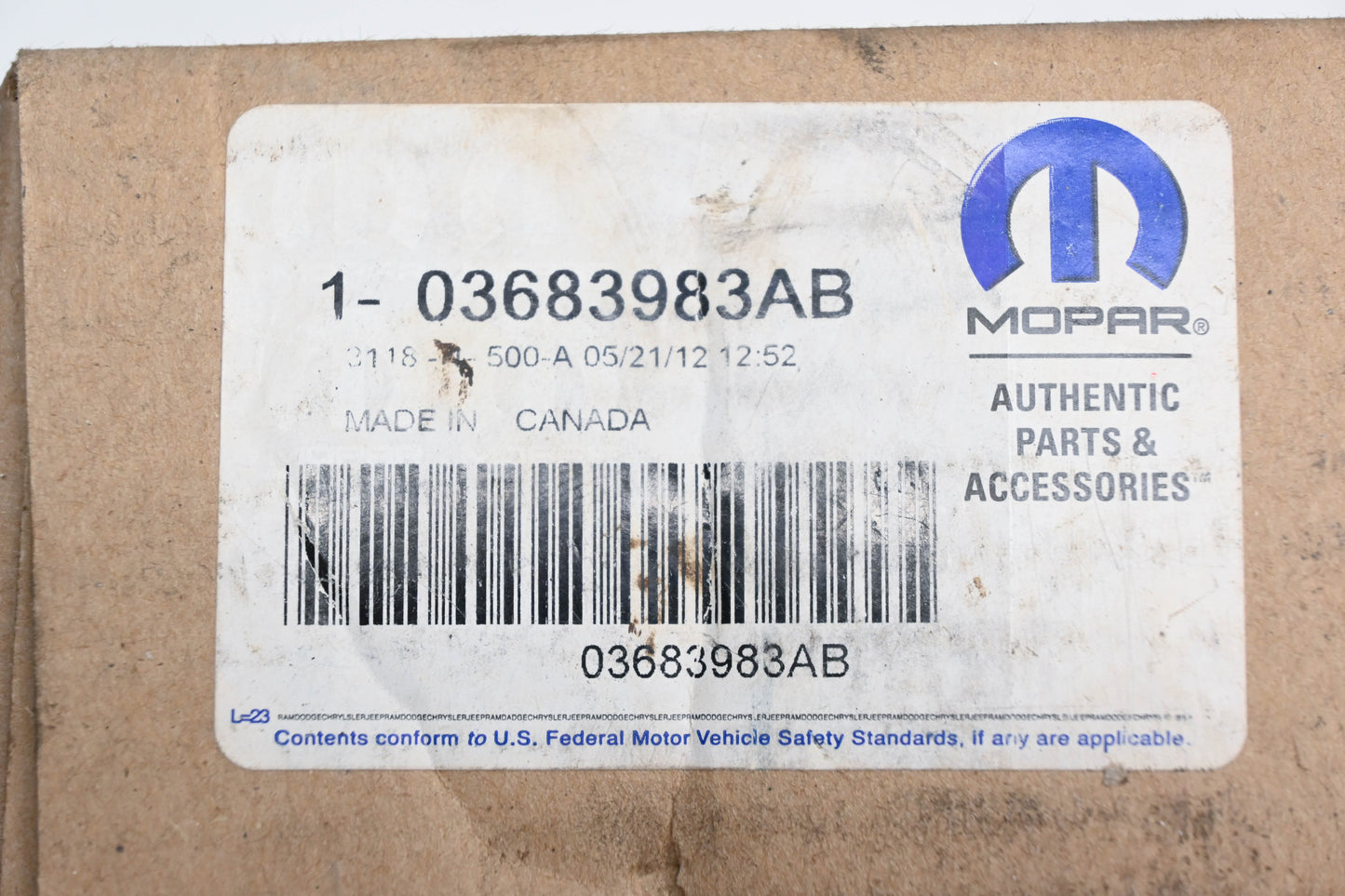 Mopar 03683983AB, 3683983AB Ball Joint Kit NOS