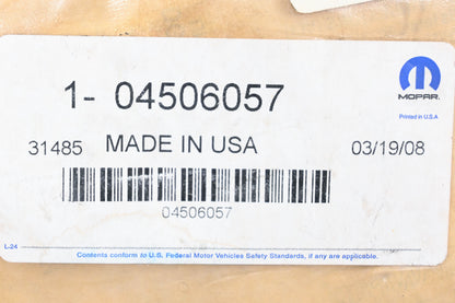 Mopar 04506057, 4506057 Brake Tone Ring NOS