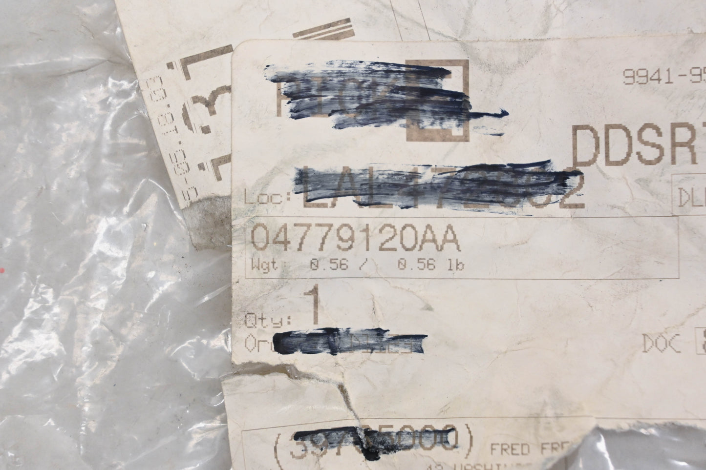 Mopar 04779120AA, 4779120AA Brake Hose NOS