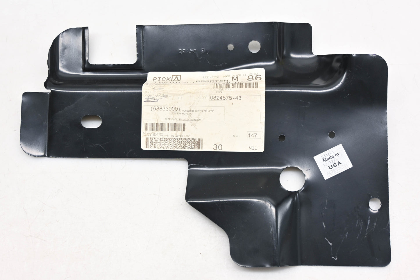 Mopar 04783351AE, 4783351AE Left Lower Radiator Closure Panel NOS