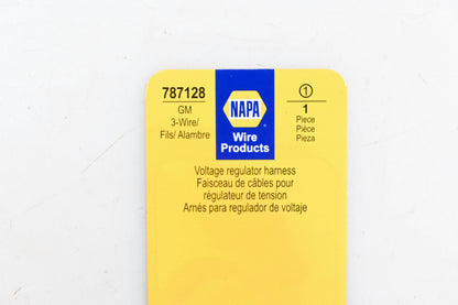 NAPA 787128 Voltage Regulator 3 Wire Harness NOS