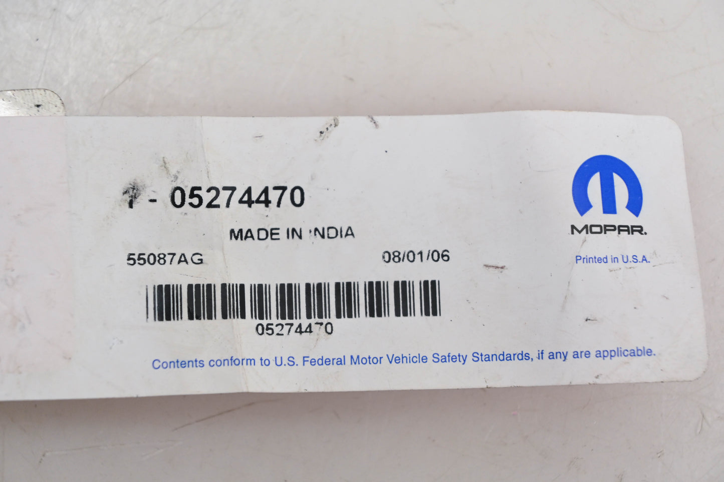 Mopar 05274470, 5274470 Tie Rod End NOS