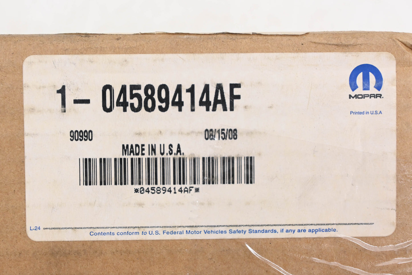Mopar 04589414AF, 4589414AF Door Actuator NOS