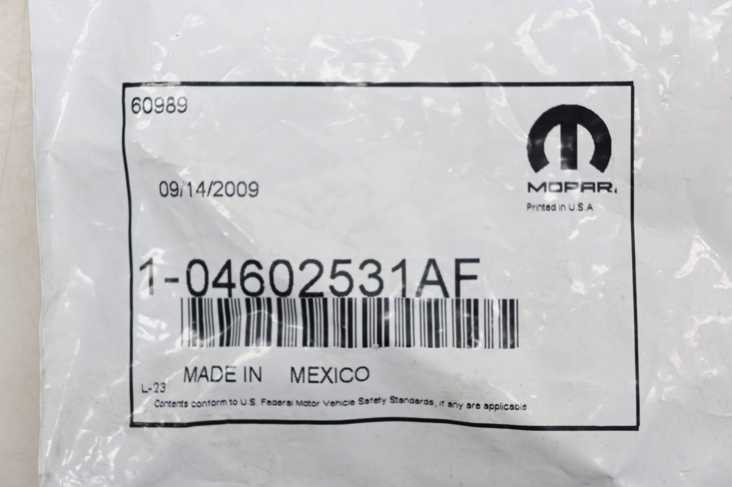 Mopar 04602531AF, 4602531AF Power Window Control Switch NOS