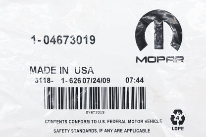 Mopar 04673019 Windshield Washer Hose NOS