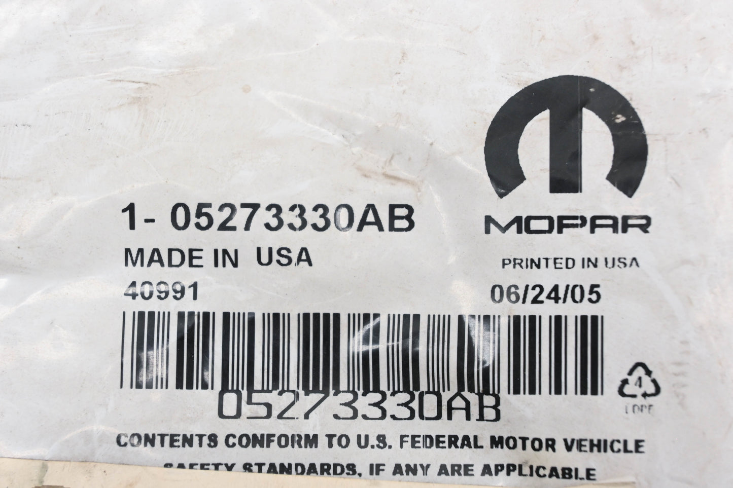 Mopar 05273330AB Speed Sensor NOS