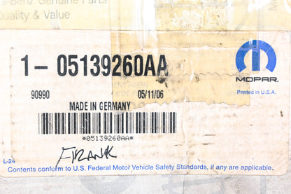 Mopar 05139260AA, A0004236510 Brake Pad Kit NOS