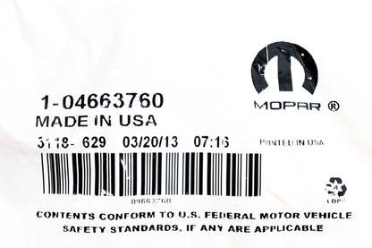 Mopar 04663760, 4663760 Manifold Gasket Qty 2 NOS