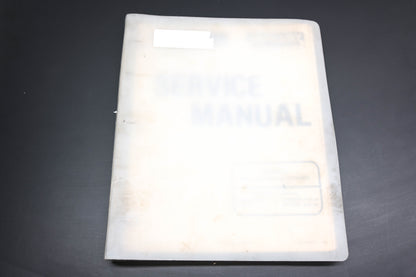 Mercruiser 90-817643-1 Service Manual Mercury Mariner 50/55/60