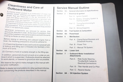 Mercruiser 90-817643-1 Service Manual Mercury Mariner 50/55/60