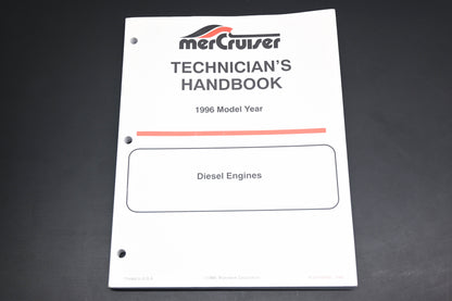 Mercruiser 90-806536960 1095 1996 Diesel Engine Technician's Handbook