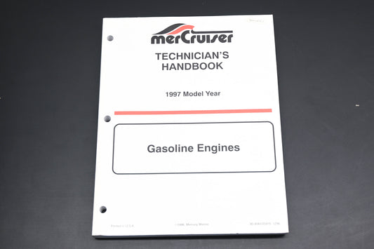 Mercruiser 90-806535970 1997 Gasoline Engine Technician's Handbook