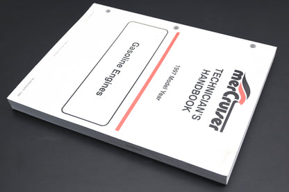 Mercruiser 90-806535970 1997 Gasoline Engine Technician's Handbook