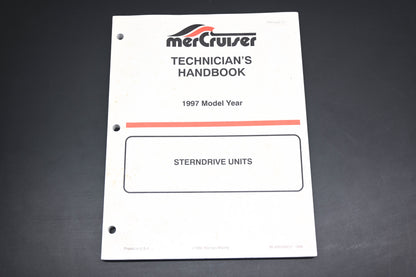 Mercruiser 90-806534970 1096 1997 Stern Drive Unit Technician's Handbook