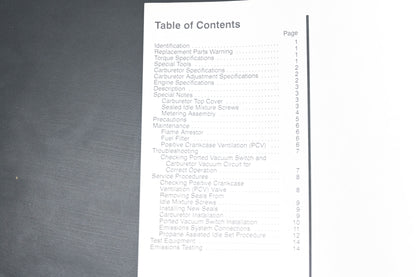 Mercruiser 90-806734930 1193 Bodensee Emissions 4.3LX 5.7L Alpha Supplement Manual