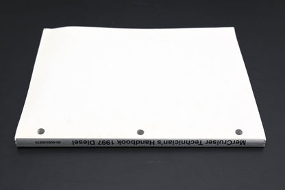 Mercruiser 90-806536970 297 1997 In Line Diesel Engine Technician's Handbook