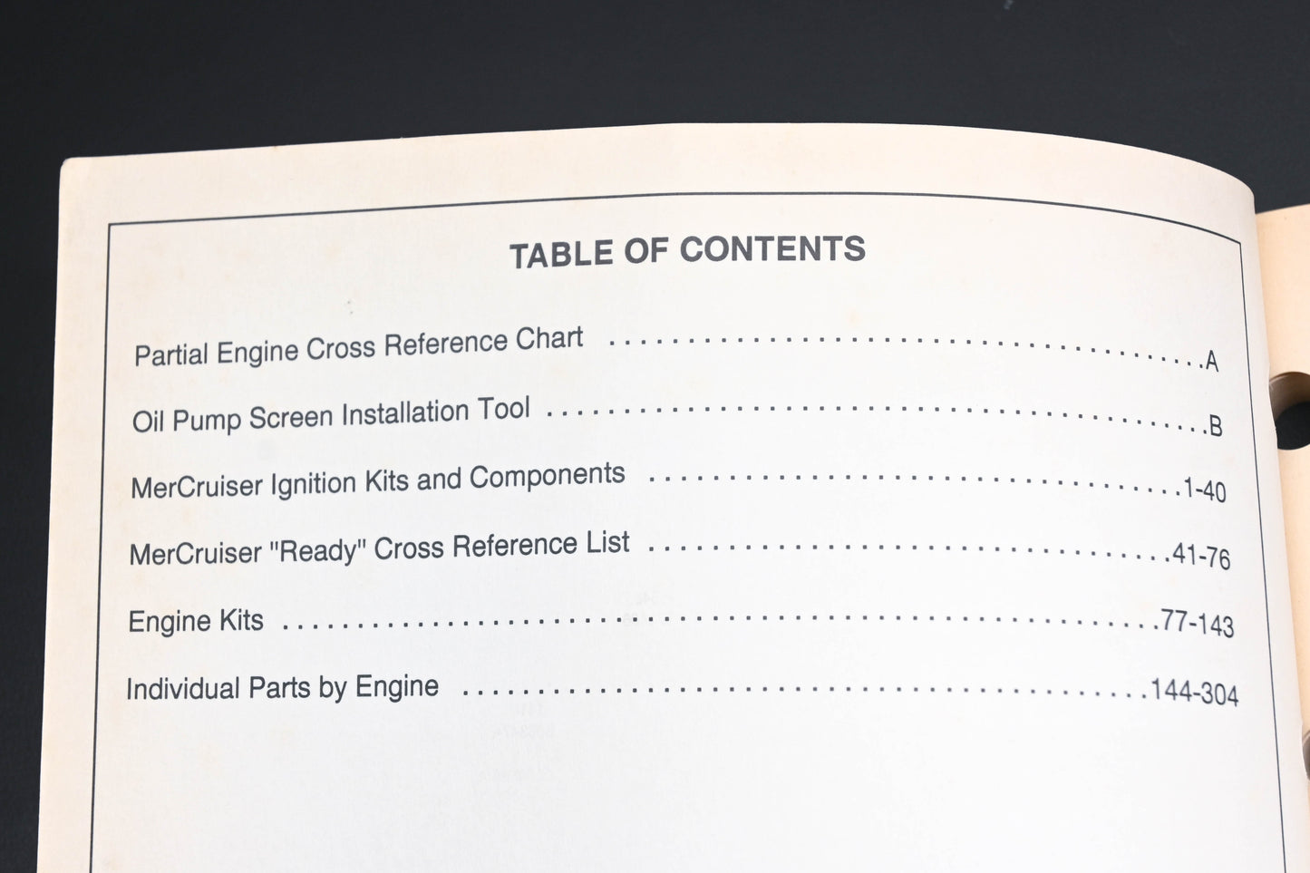 Aftermarket 90-823935-96 1963-1996 Mercruiser Rebuild Manual
