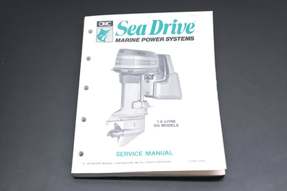 OMC 507881 Sea Drive 1.6 Liter DG Model Service Manual