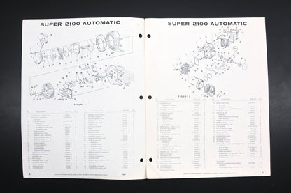Homelite 24690 Super 2100 Automatic Chainsaw Parts List