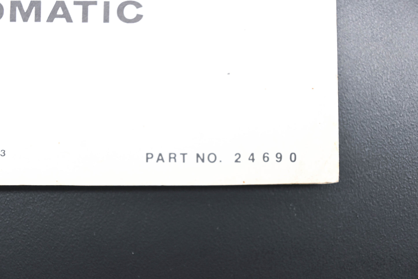 Homelite 24690 Super 2100 Automatic Chainsaw Parts List