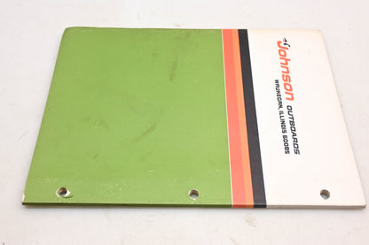 Johnson Outboards JM-7601 Electric Model Service Manual