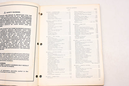 Johnson Outboards JM-7616 1976 200HP 200TL76/TXL76 Service Manual