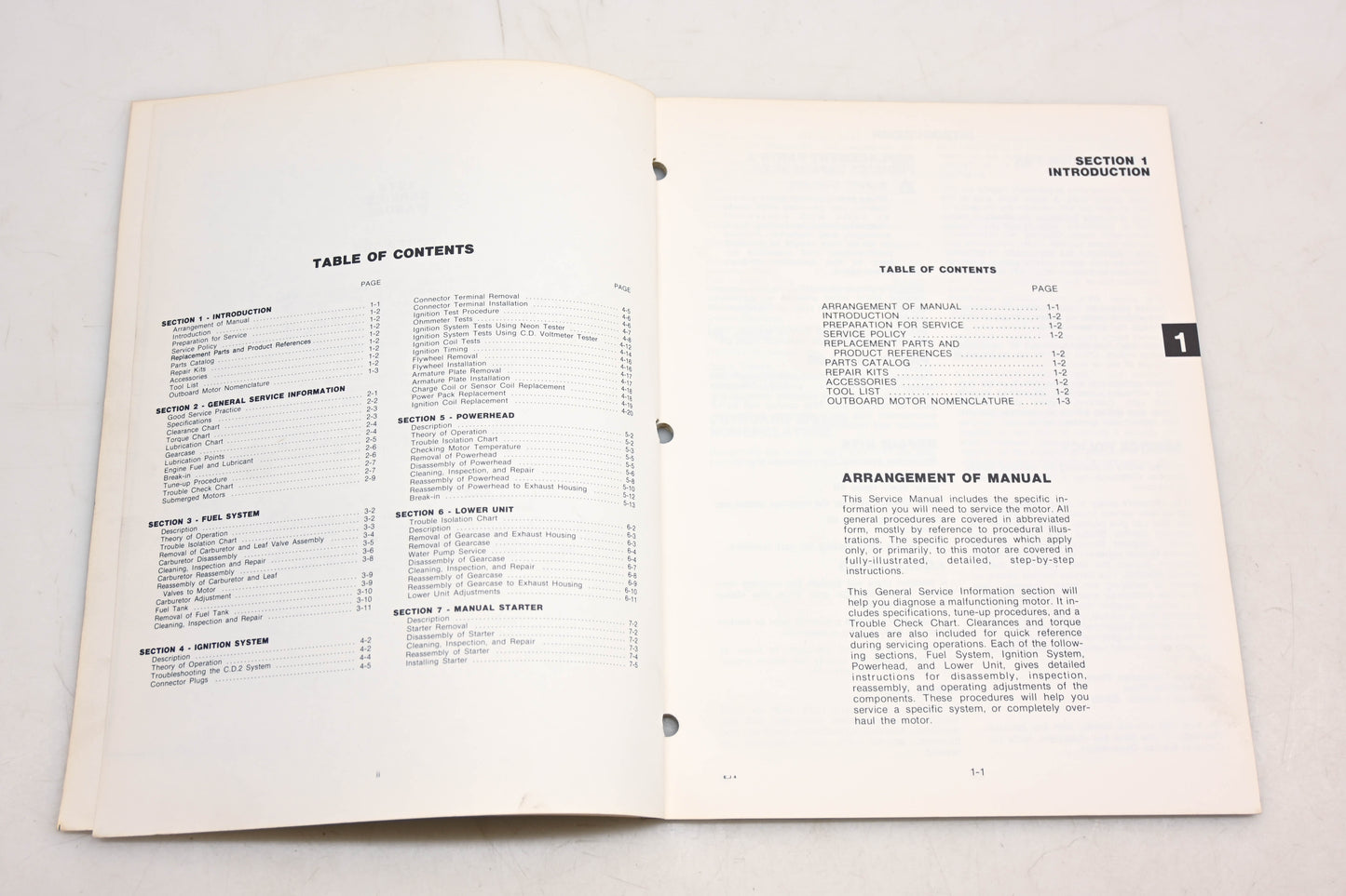 Johnson Outboards JM-7903 1979 4HP Model Service Manual