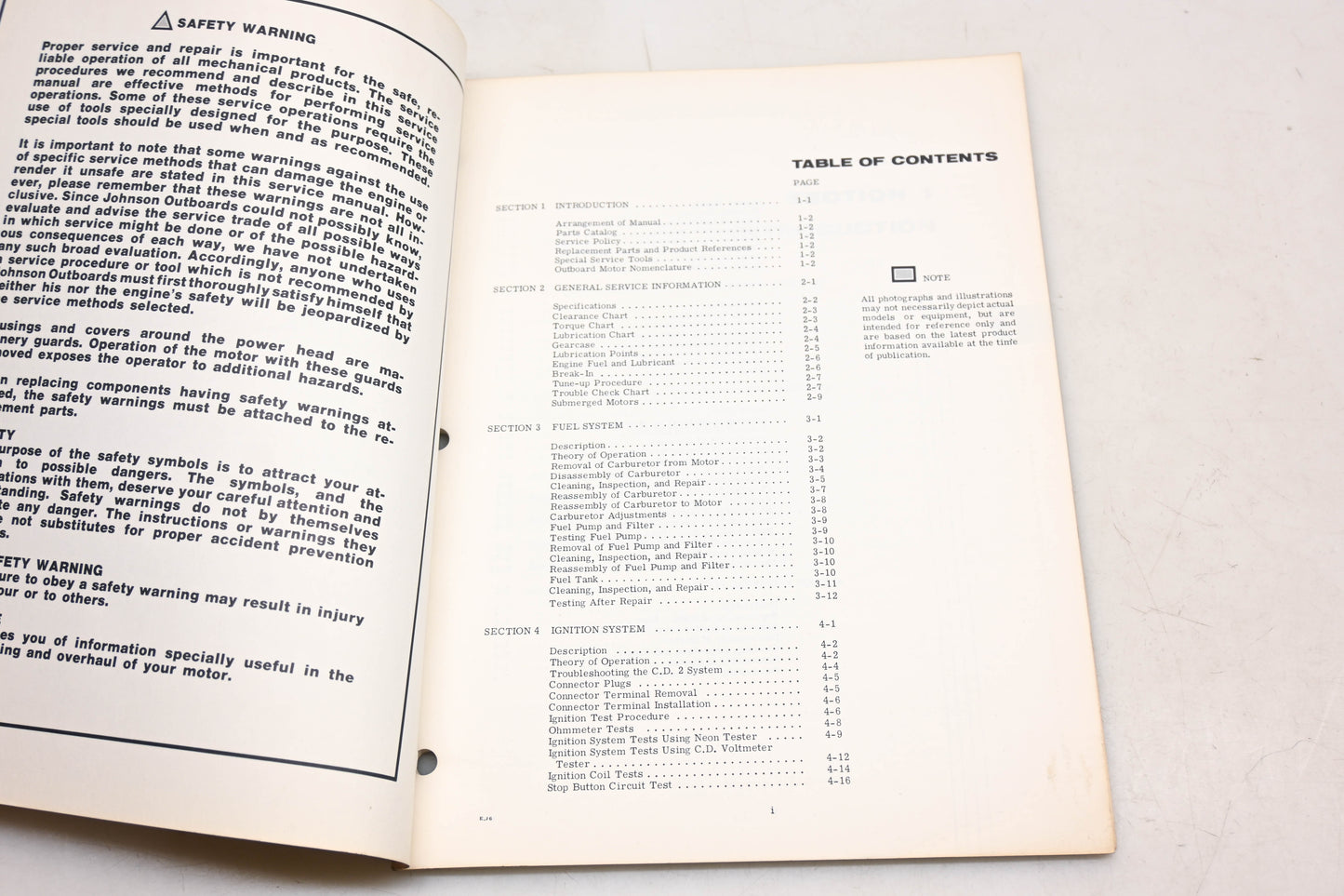Johnson Outboards JM-7904 1979 6HP Model Service Manual