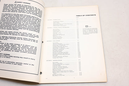 Johnson Outboards JM-7904 1979 6HP Model Service Manual