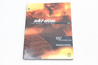 Ski Doo 484200040 2003 Tundra R Skandic Shop Manual Supplement