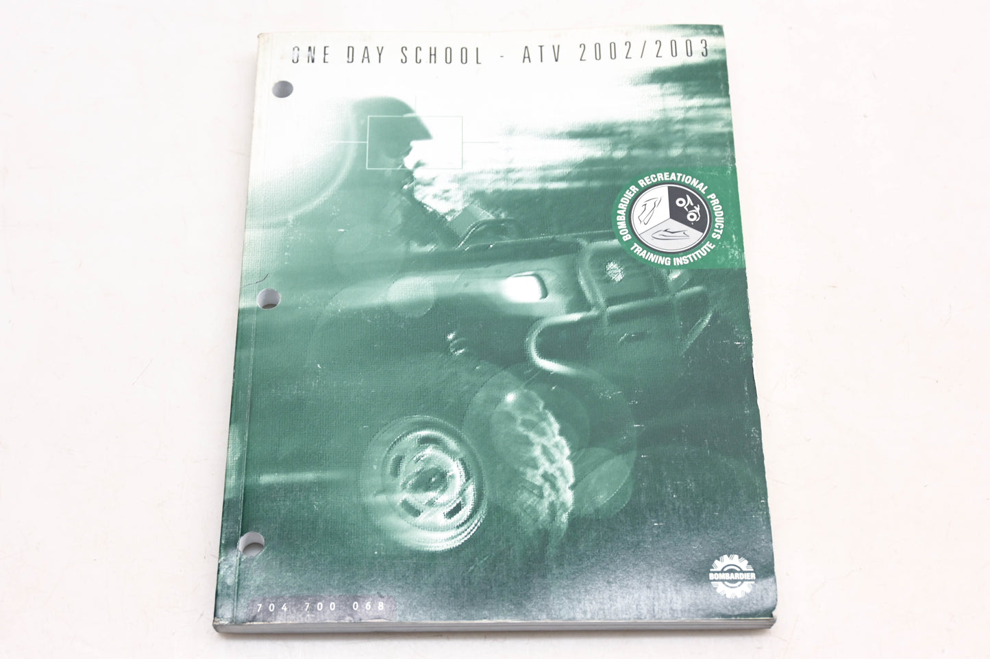 Bombardier 704700068 2002-2003 ATV One Day School Dealer Handbook